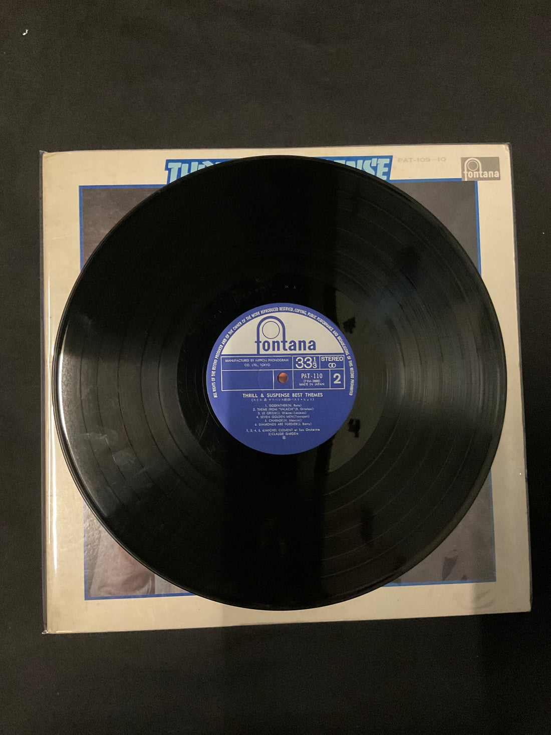 แผ่นเสียง Michel Clement And His Orchestra - Thriller & Suspense Best Themes Vinyl VG+