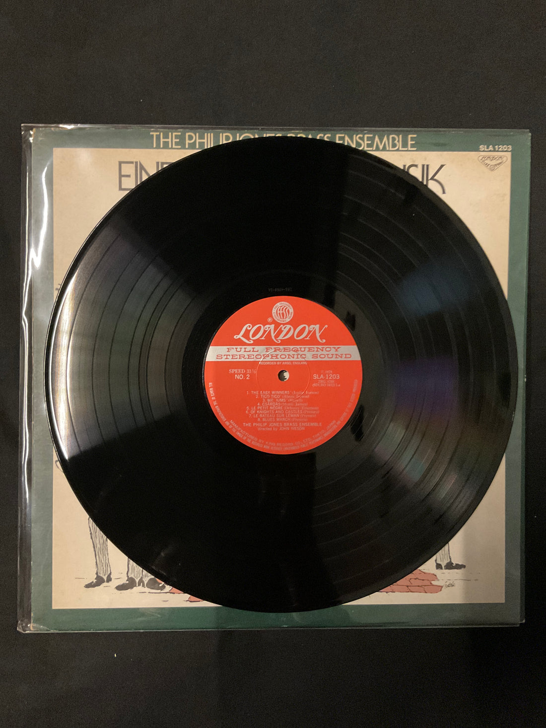 แผ่นเสียง Philip Jones Brass Ensemble - Eine Kleine 'Brass'Musik Vinyl VG+
