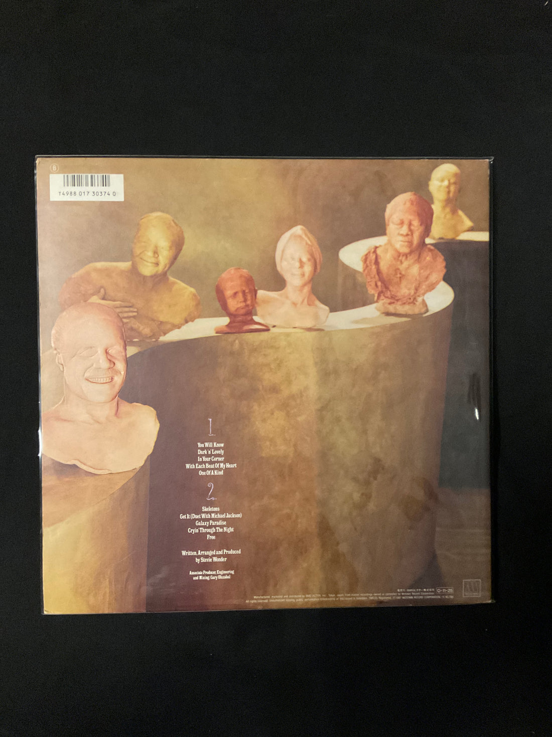 แผ่นเสียง Stevie Wonder = Stevie Wonder - Characters = キヤラクターズ Vinyl VG+