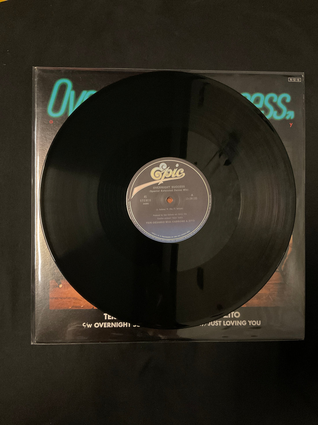 แผ่นเสียง Joey Carbone = Joey Carbone & Richie Zito = Richie Zito Featuring Teri Desario = Teri Desario - Over Night Success = オーバーナイト・サクセス Vinyl VG+