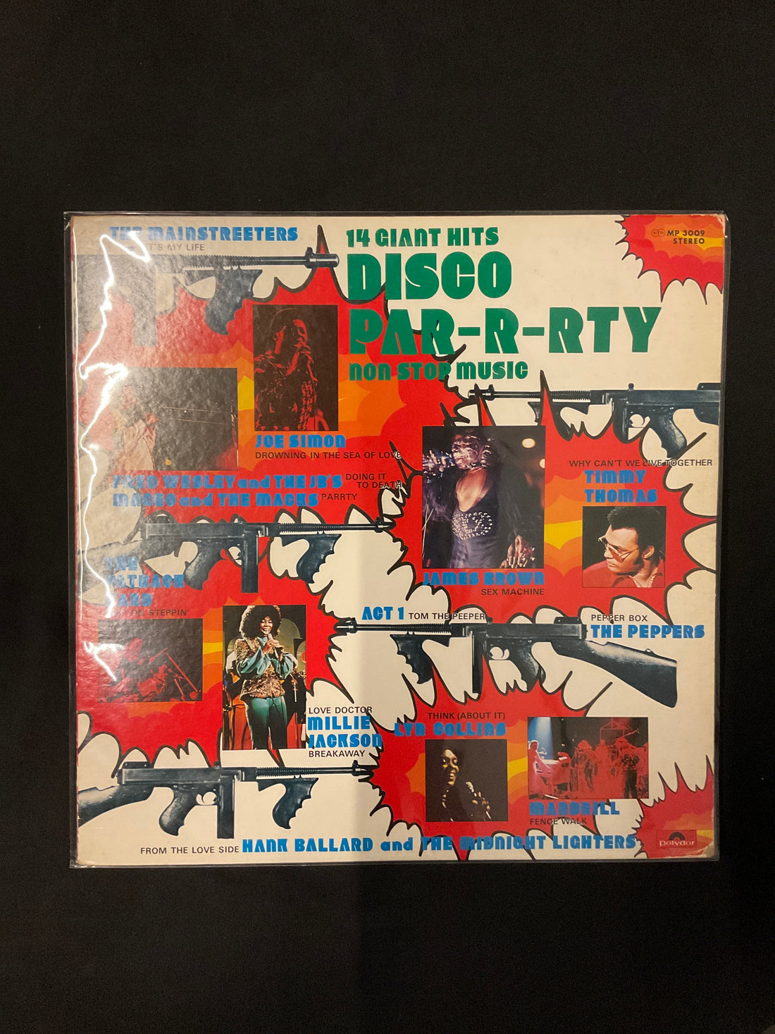 แผ่นเสียง Various - 14 Giant Hits Disco Par-r-rty Non Stop Music Vinyl VG+