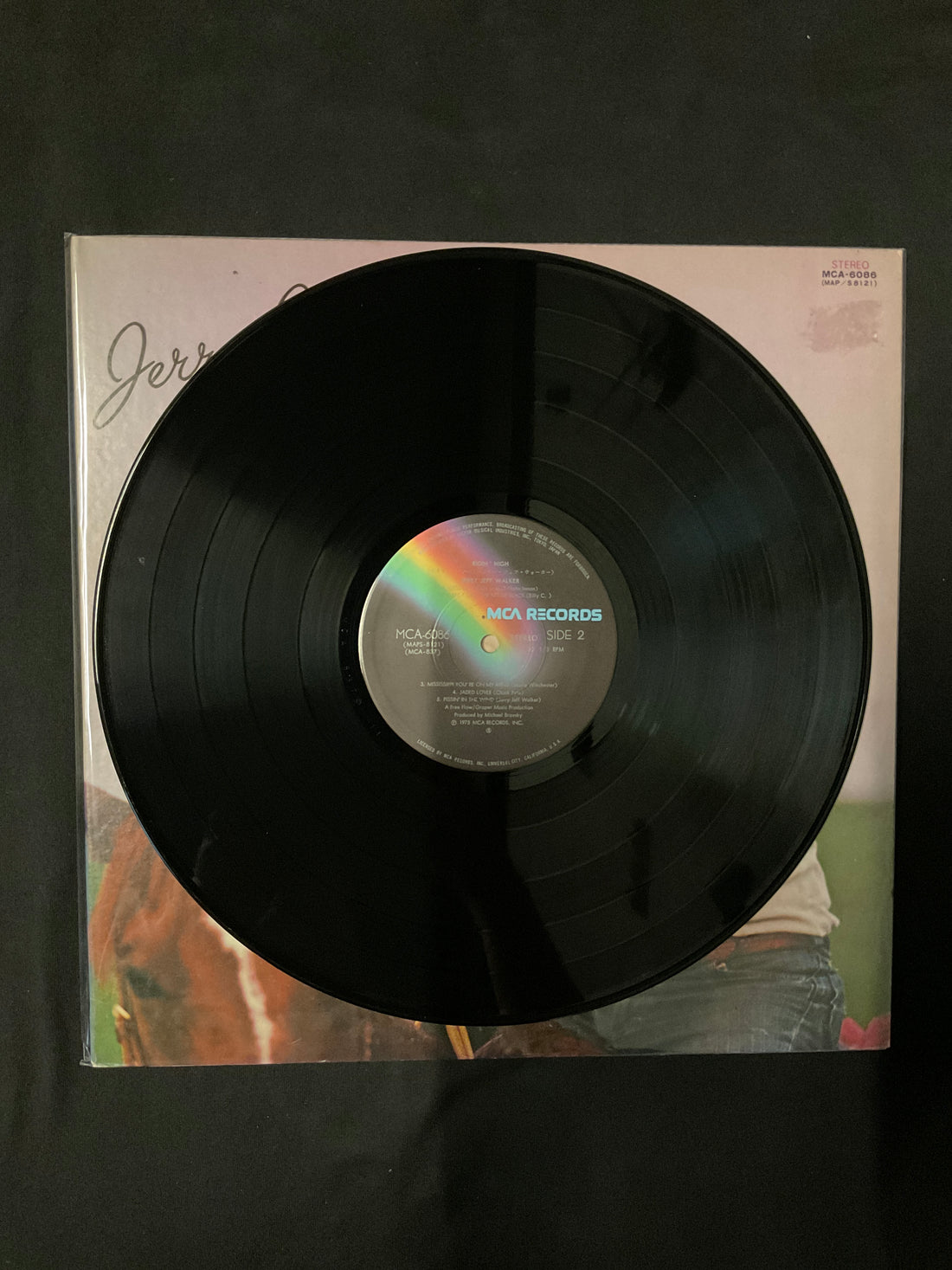 แผ่นเสียง Jerry Jeff Walker - Ridin' High Vinyl VG+