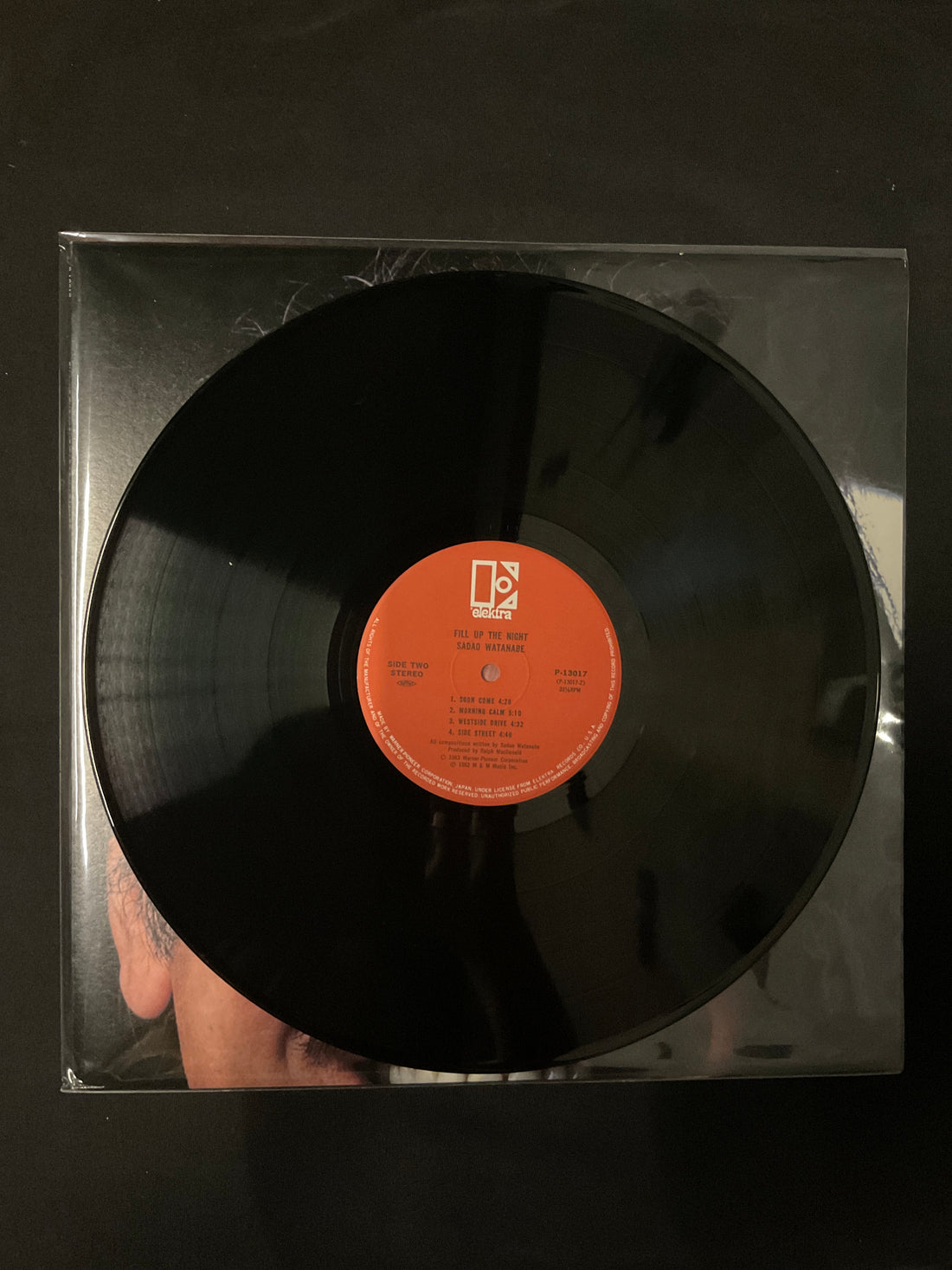 Sadao Watanabe - Fill Up The Night Vinyl VG+