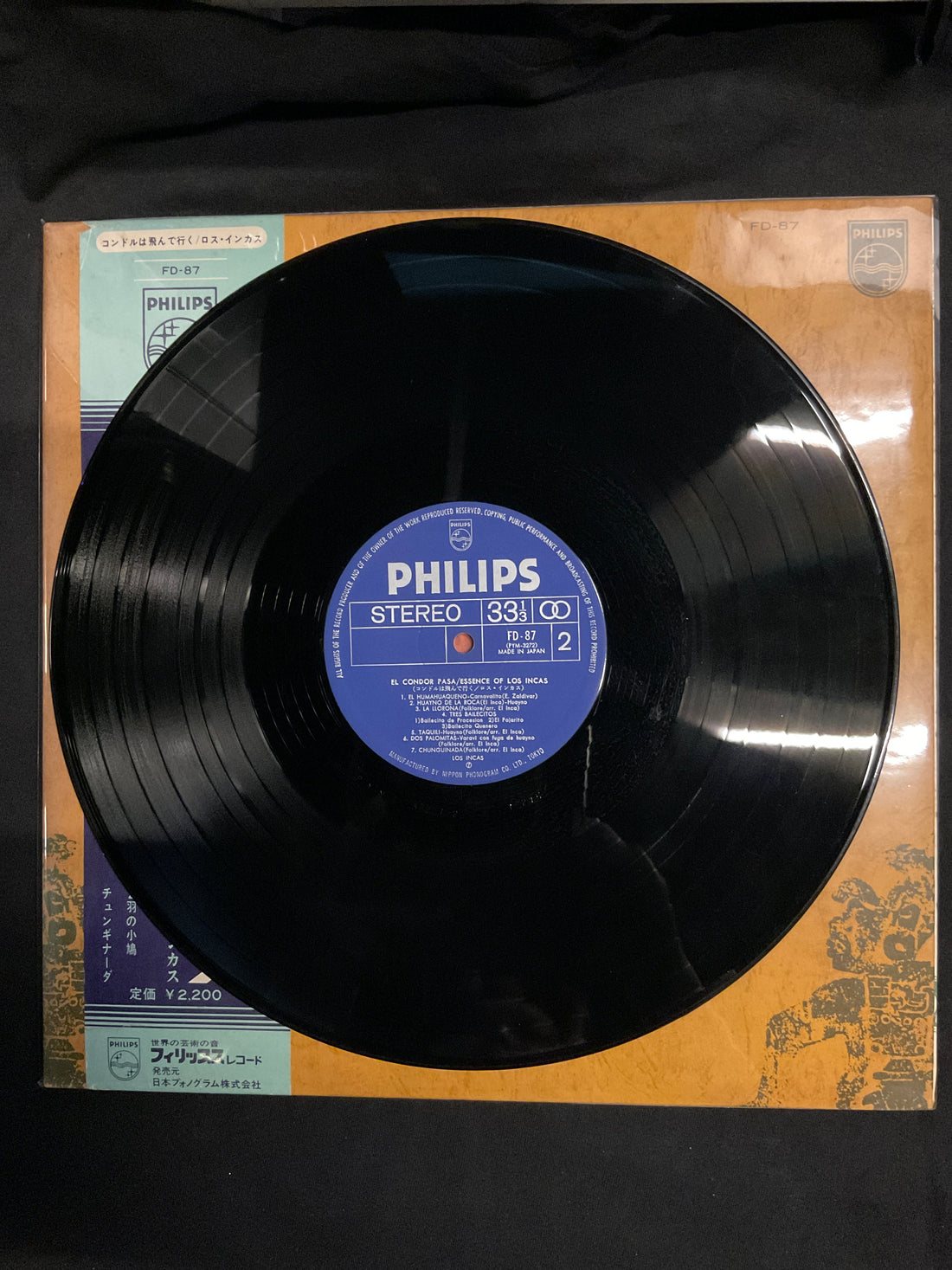 แผ่นเสียง Los Incas - Essence Of Los Incas Vinyl VG+