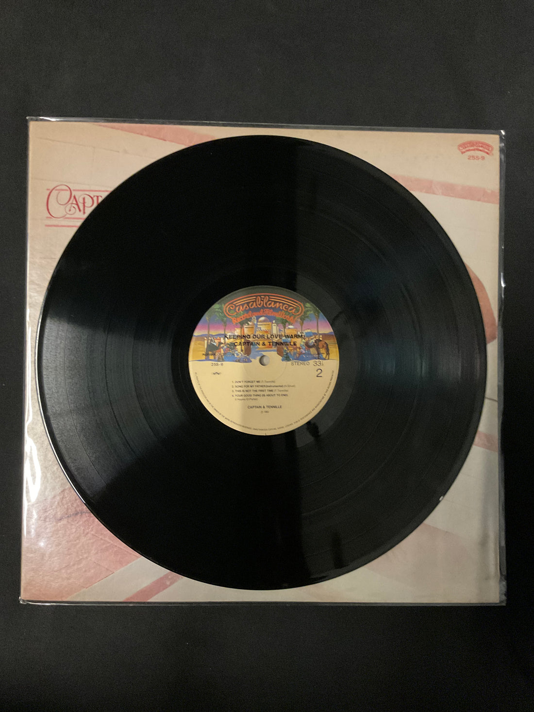แผ่นเสียง Captain And Tennille - Keeping Our Love Warm Vinyl VG+