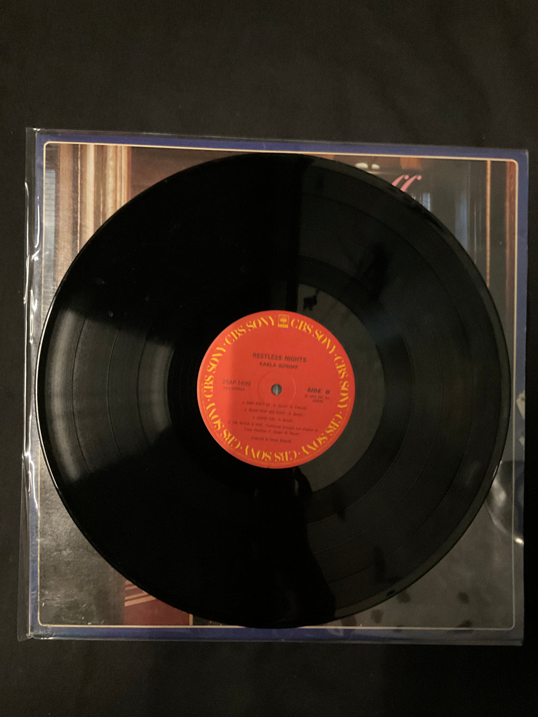 แผ่นเสียง Karla Bonoff - Restless Nights Vinyl VG+