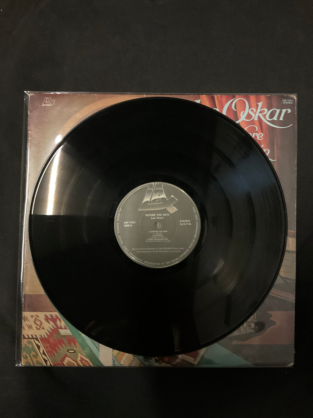 แผ่นเสียง Lee Oskar - Before The Rain Vinyl VG+