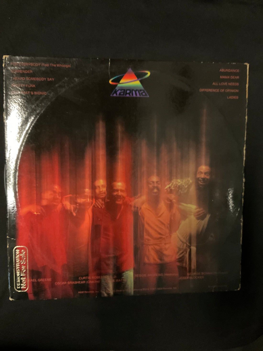 Karma - For Everybody Vinyl VG+