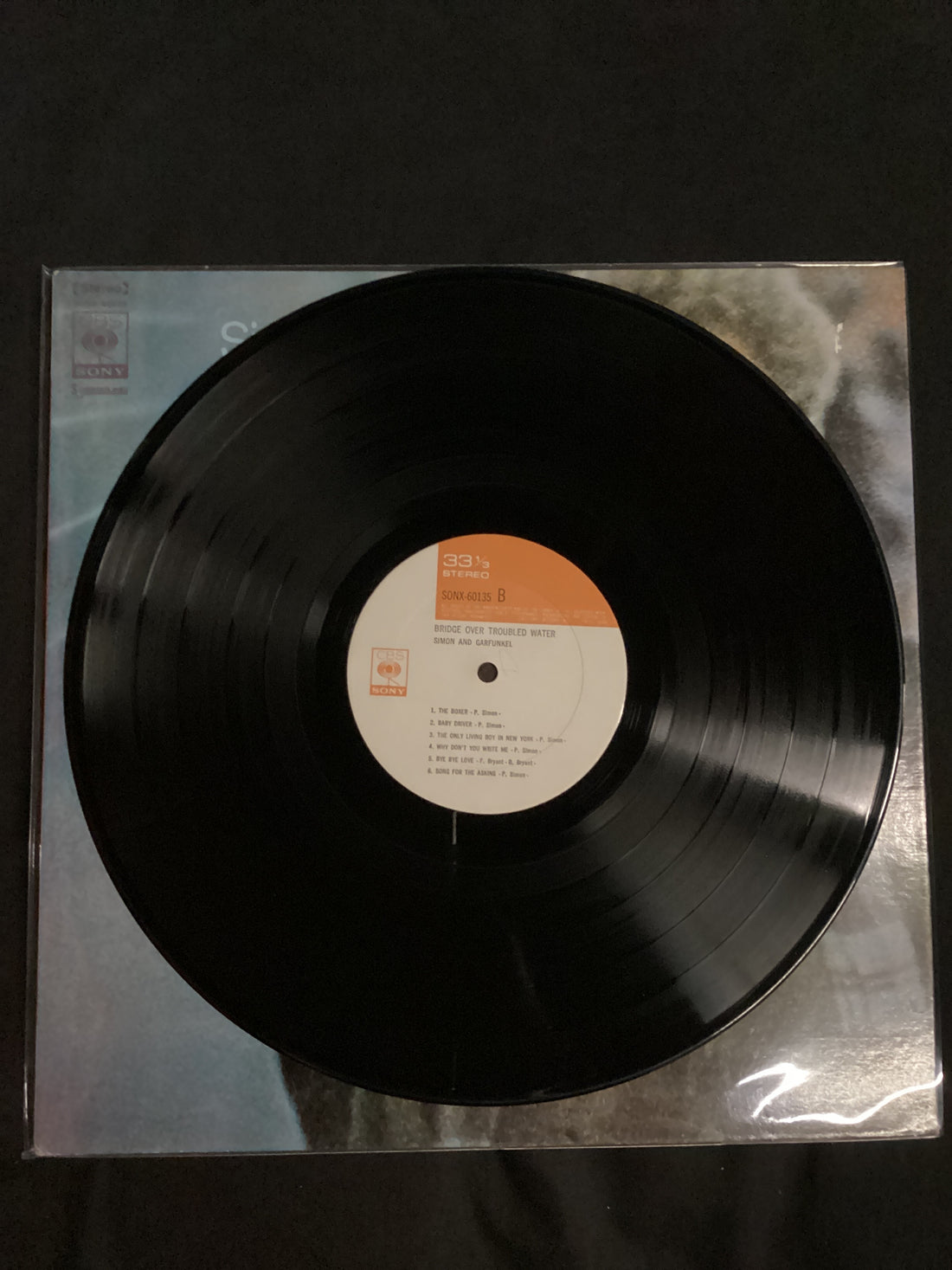 แผ่นเสียง Simon & Garfunkel - Bridge Over Troubled Water Vinyl VG+