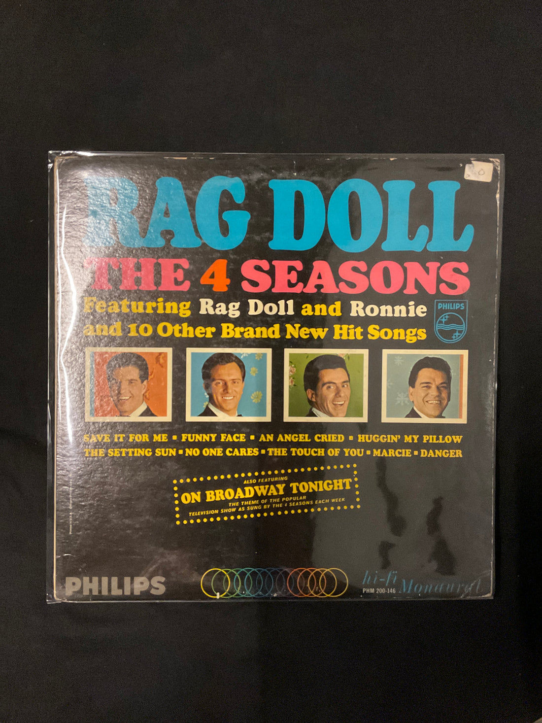 แผ่นเสียง The Four Seasons - Rag Doll Vinyl VG+
