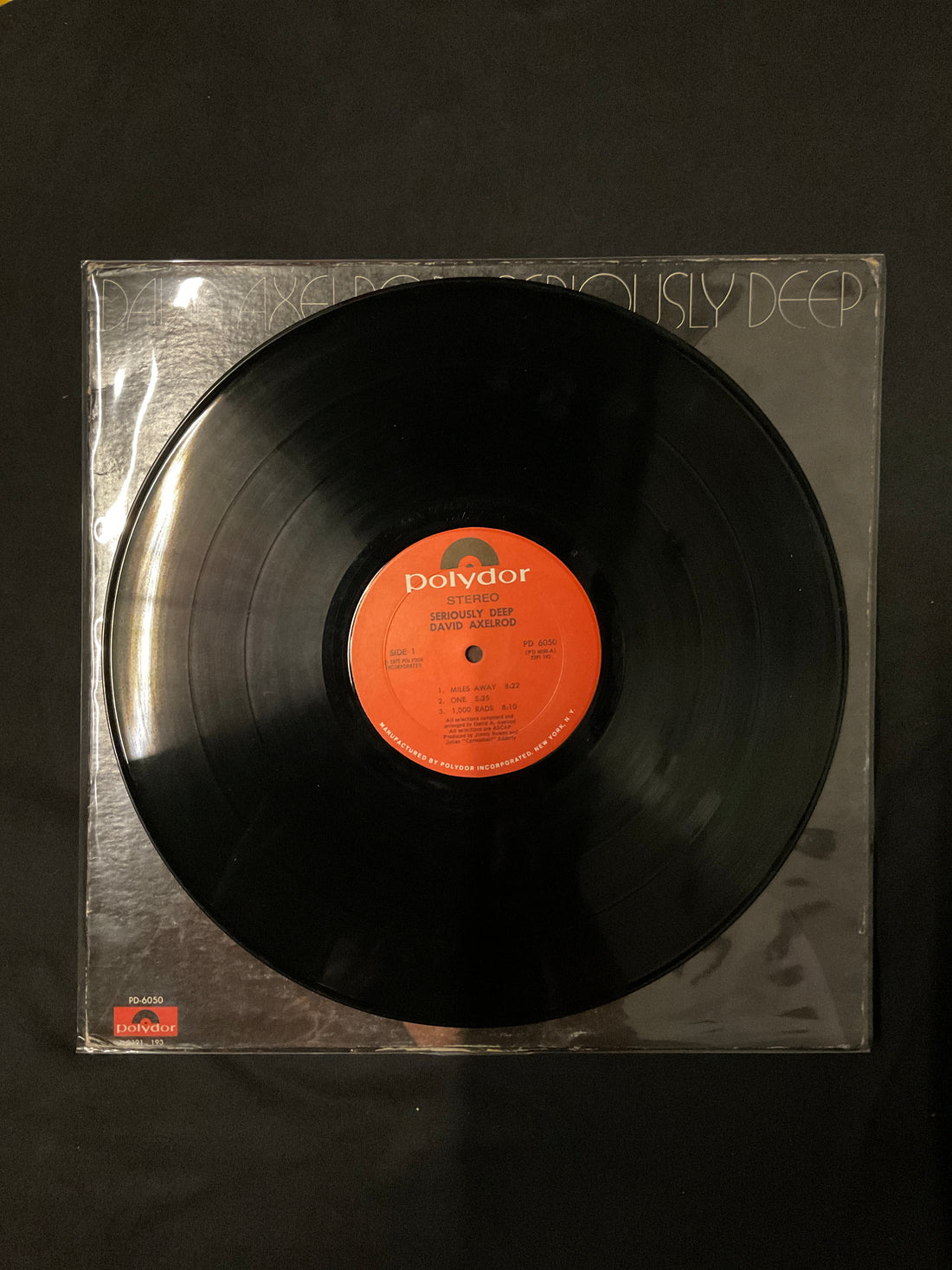 แผ่นเสียง David Axelrod - Seriously Deep Vinyl VG+