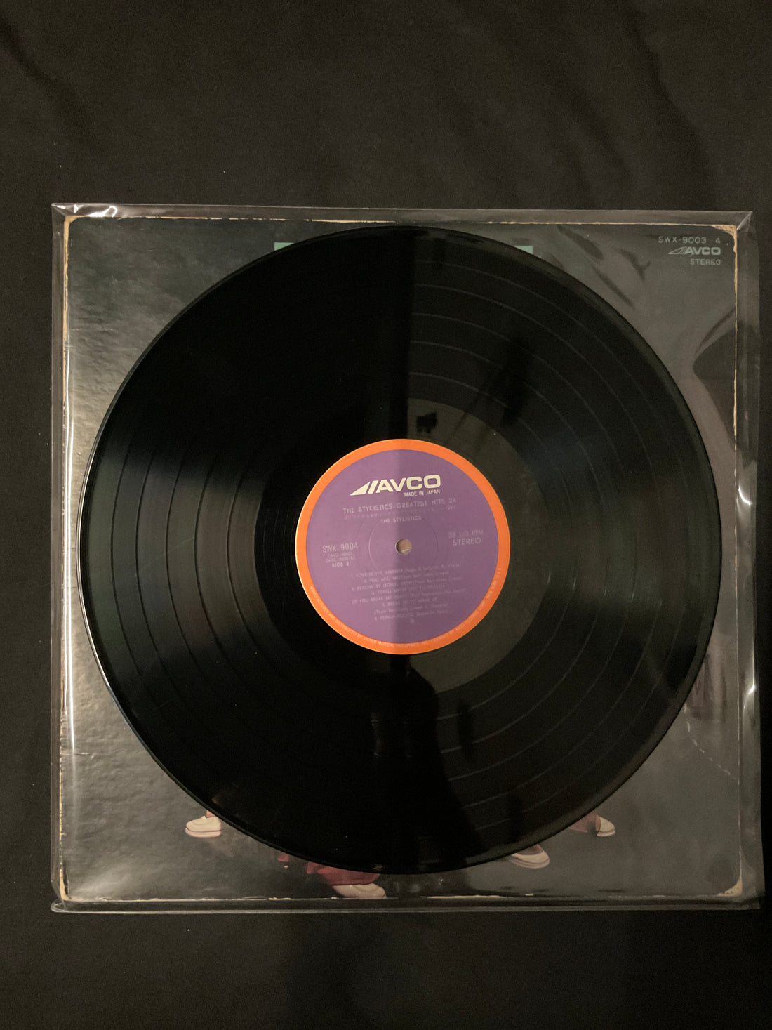 แผ่นเสียง The Stylistics = The Stylistics - Greatest Hits 24 = グレイテスト・ヒッツ24 Vinyl VG+ 2LPs