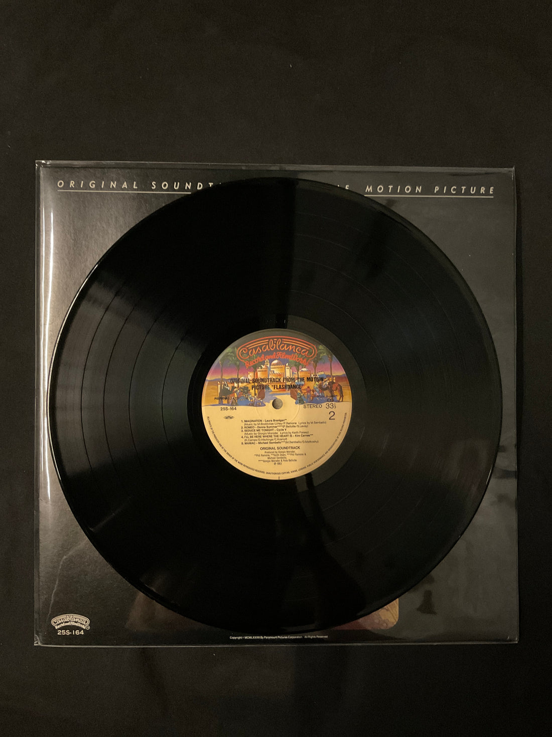 แผ่นเสียง Various - Flashdance Original Soundtrack From The Motion Picture = フラッシュダンス Vinyl VG+