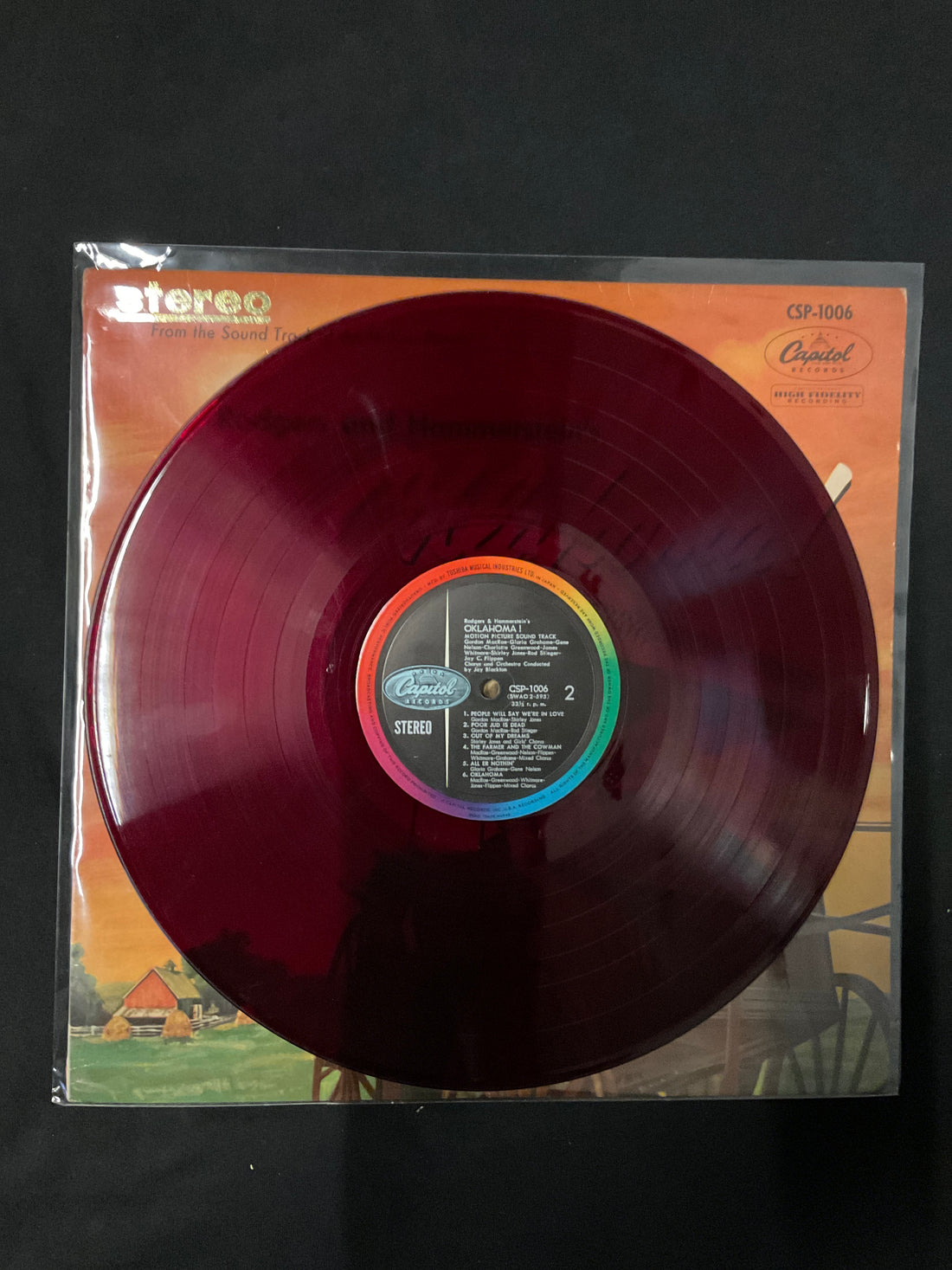 แผ่นเสียง Rodgers & Hammerstein - Rodgers & Hammerstein's Oklahoma! Vinyl VG+