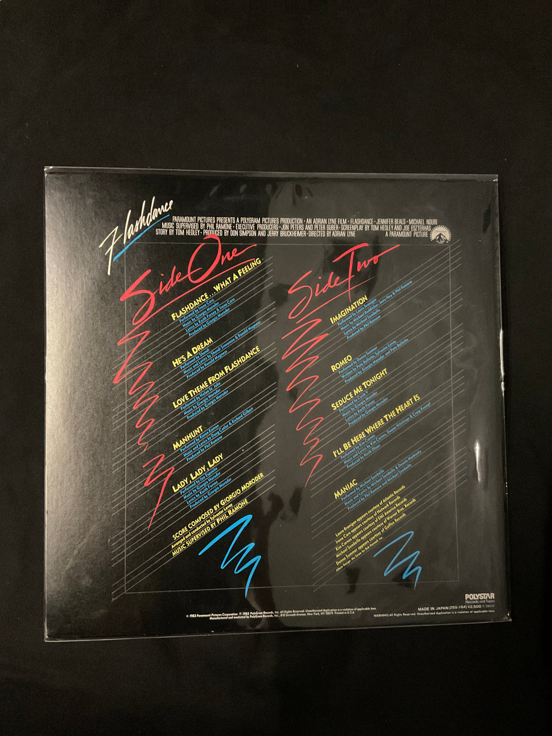 แผ่นเสียง Various - Flashdance Original Soundtrack From The Motion Picture = フラッシュダンス Vinyl VG+