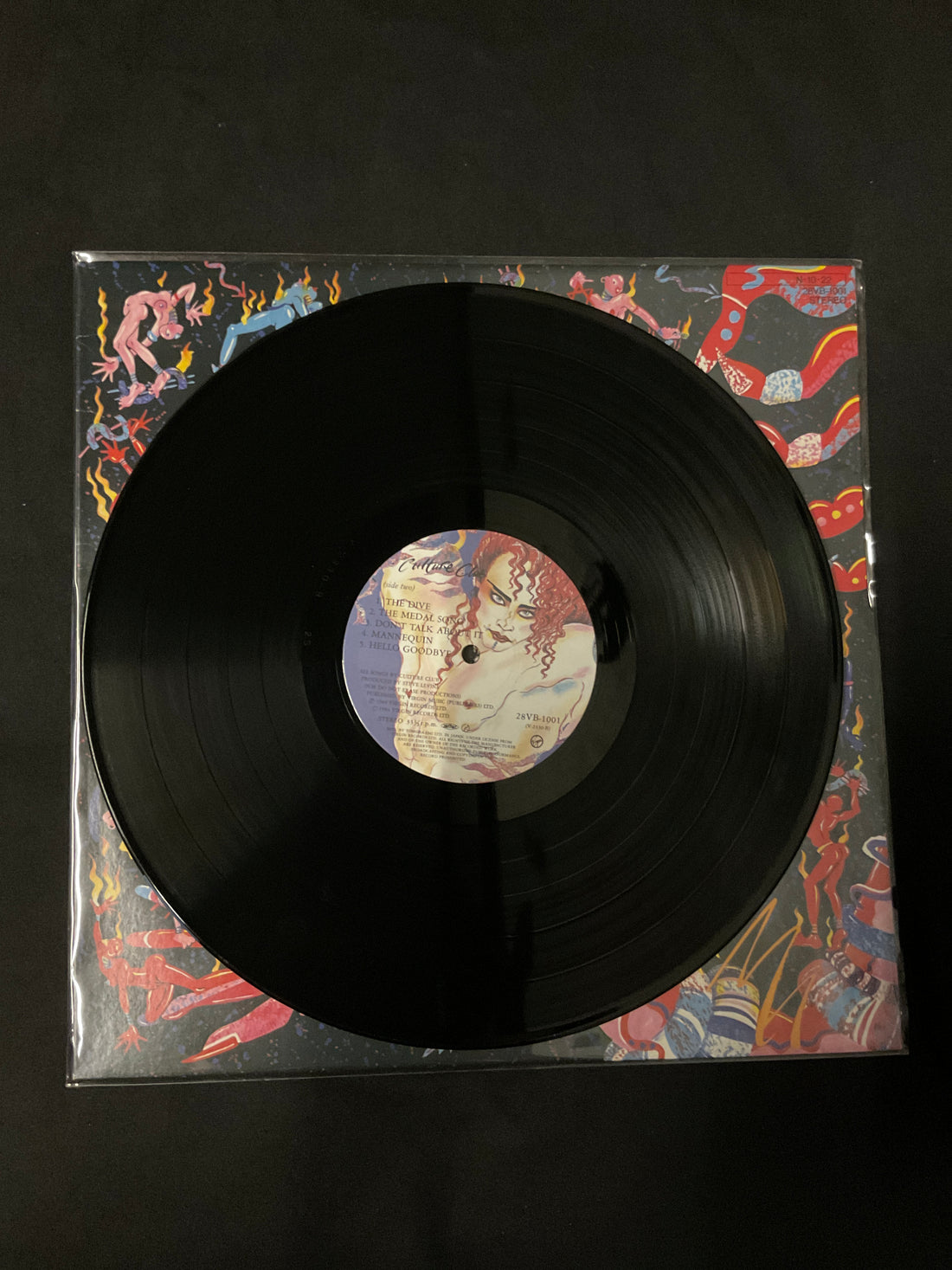 แผ่นเสียง Culture Club - Waking Up With The House On Fire = ハウス・オン・ファイヤー Vinyl VG+