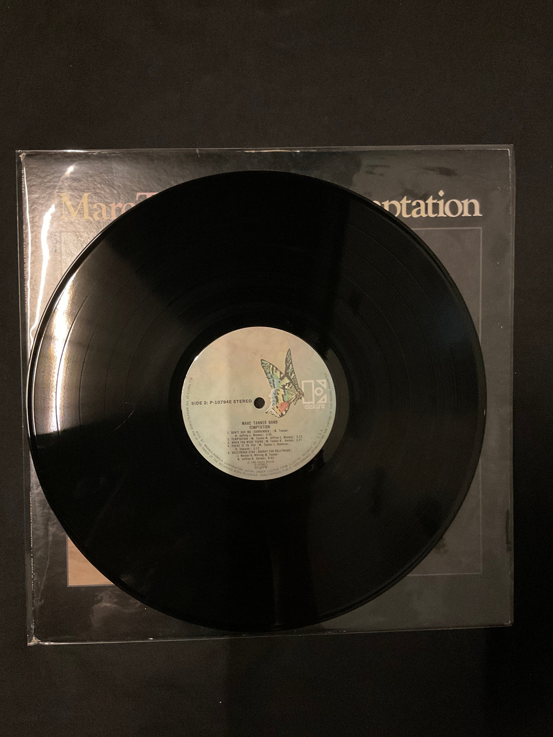 แผ่นเสียง The Marc Tanner Band - Temptation Vinyl VG+