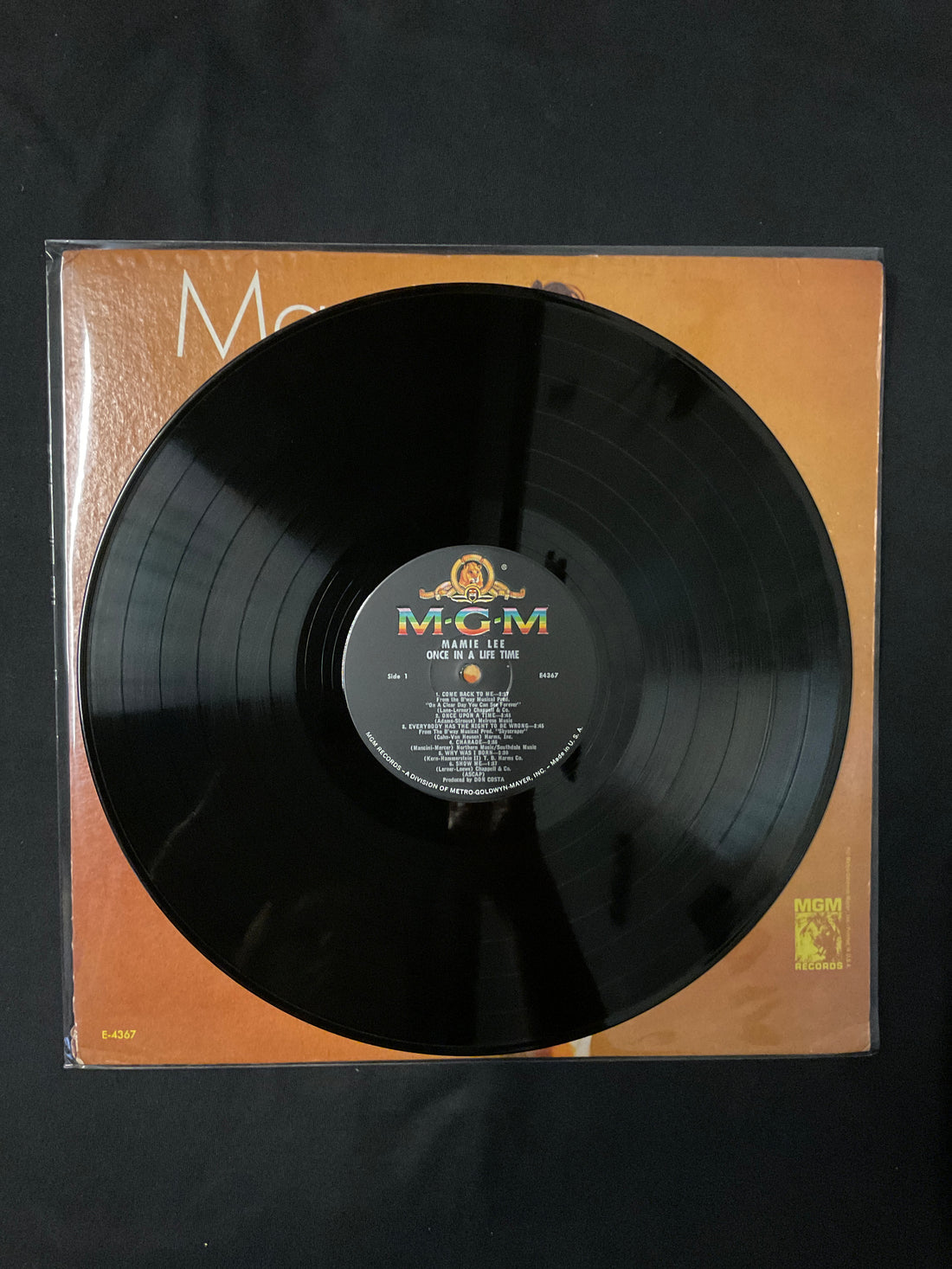 แผ่นเสียง Mamie Lee - Once In A Lifetime Vinyl VG+