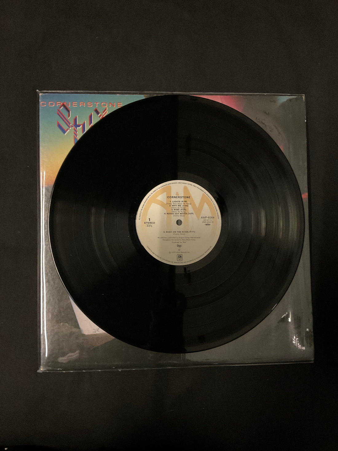 แผ่นเสียง Styx - Cornerstone Vinyl VG+