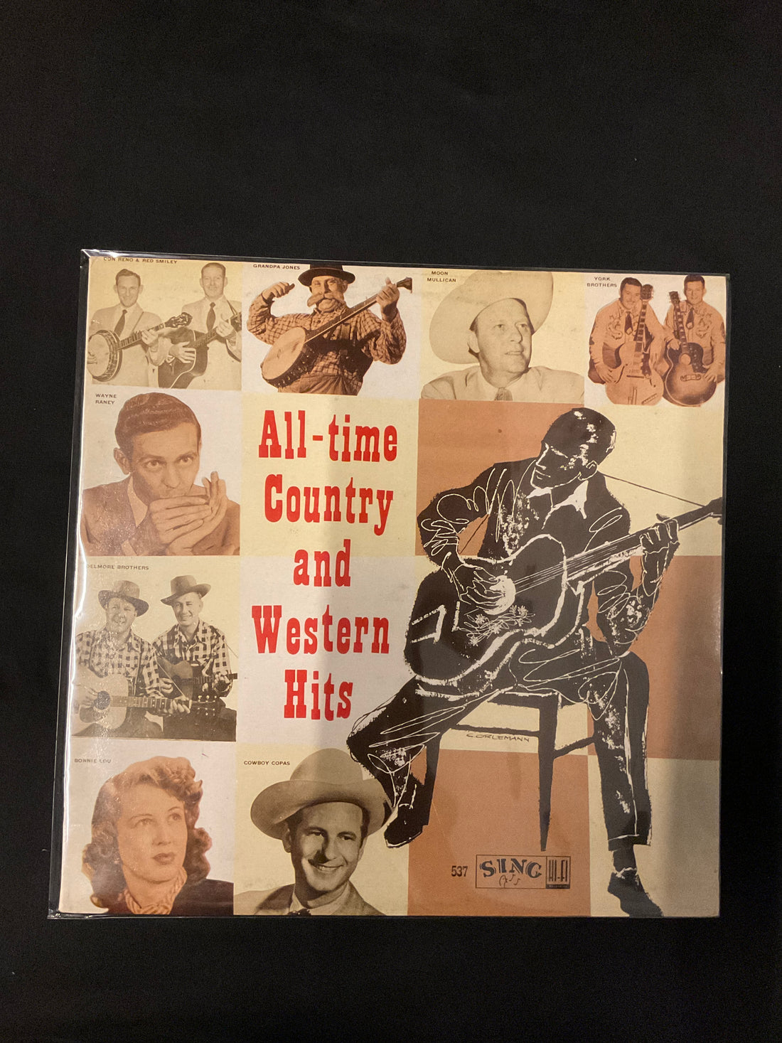 แผ่นเสียง Various - All-Time Country And Western Hits Vinyl VG+