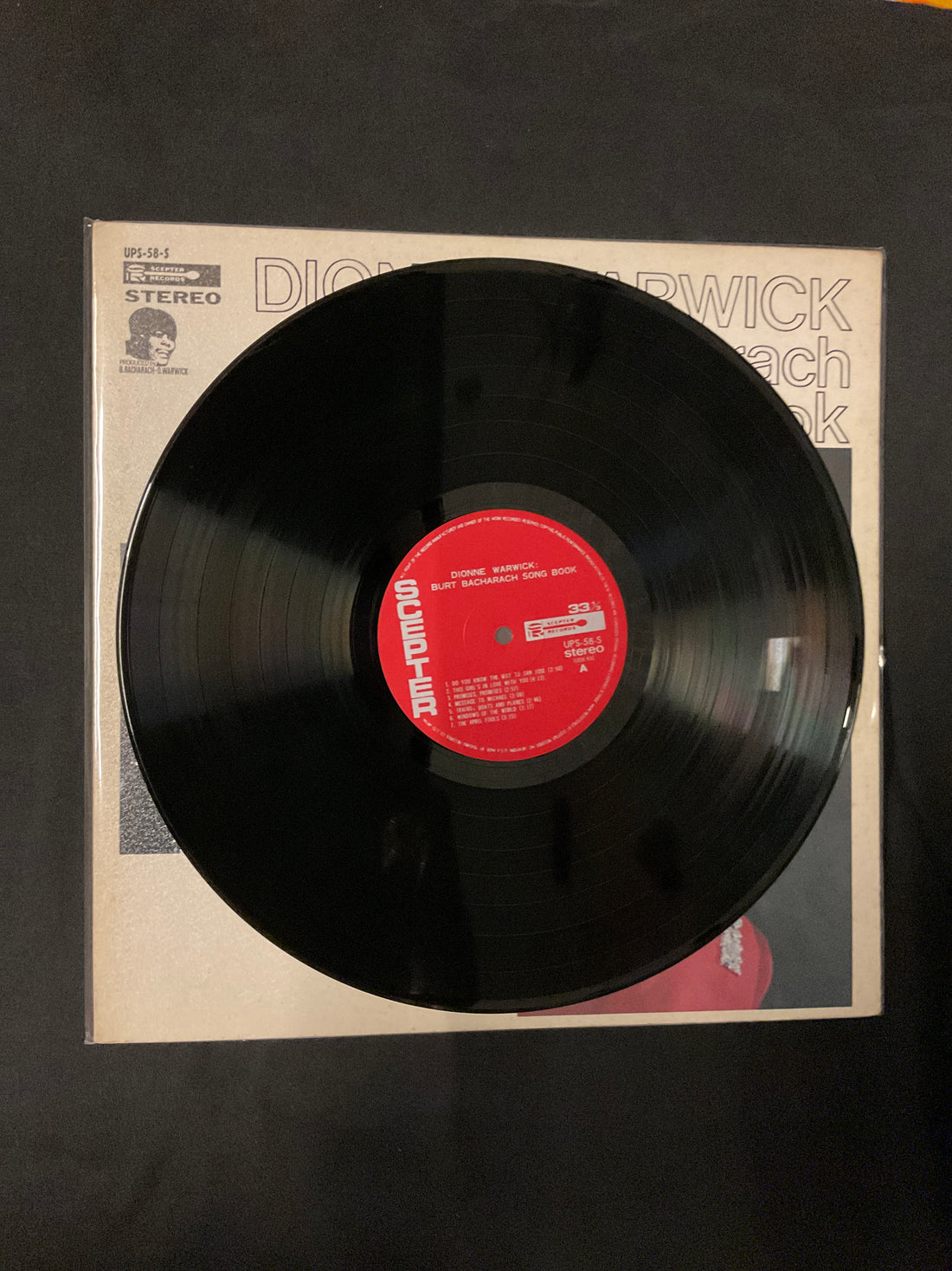 แผ่นเสียง Dionne Warwick - Burt Bacharach Song Book Vinyl VG+