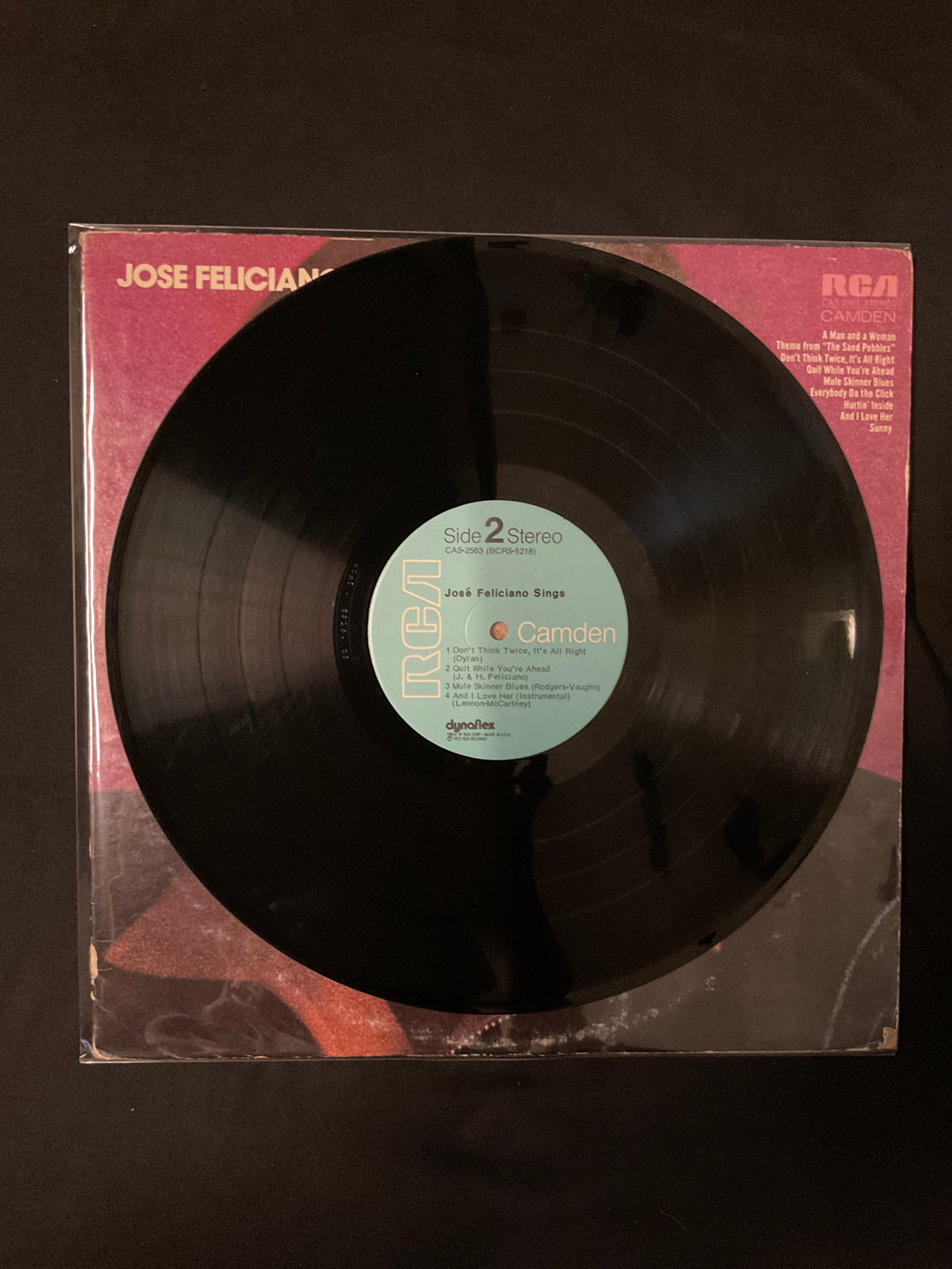 แผ่นเสียง José Feliciano - José Feliciano Sings Vinyl VG+