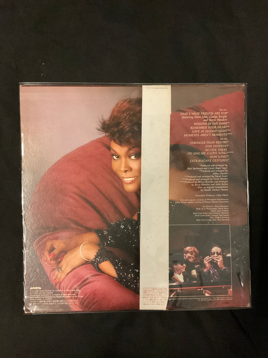 แผ่นเสียง Dionne Warwick - Friends Vinyl VG+