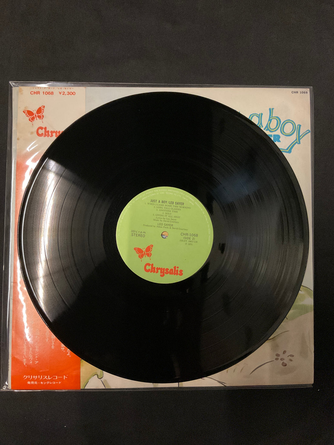 แผ่นเสียง Leo Sayer - Just A Boy Vinyl VG+