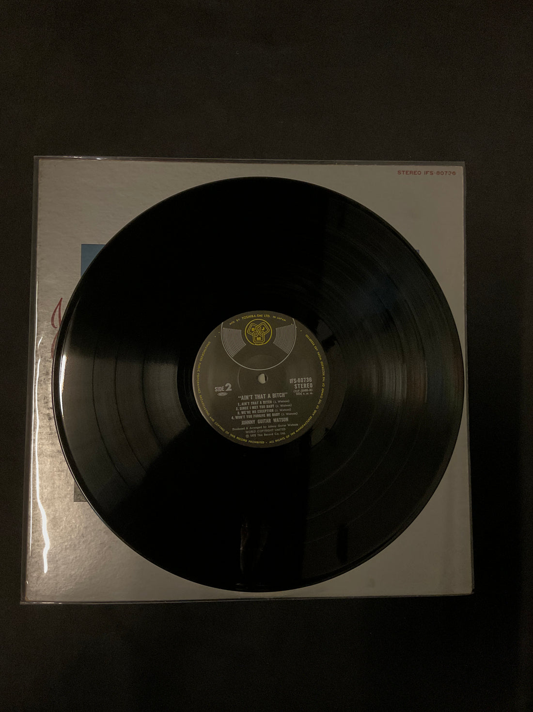 แผ่นเสียง Johnny Guitar Watson - Ain't That A Bitch Vinyl VG+