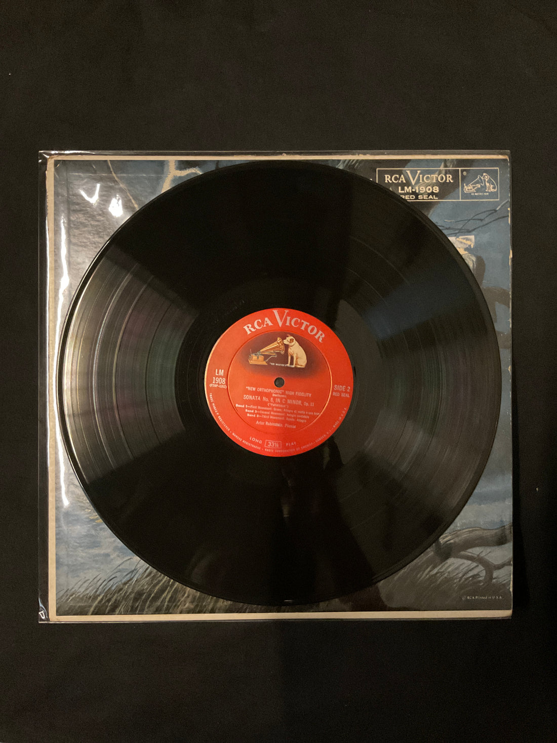 แผ่นเสียง Ludwig van Beethoven, Arthur Rubinstein - "Appassionata" And "Pathétique" Sonatas Vinyl VG+