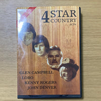 ซีดี Various - 4 Star Country CD VG+ Box Set