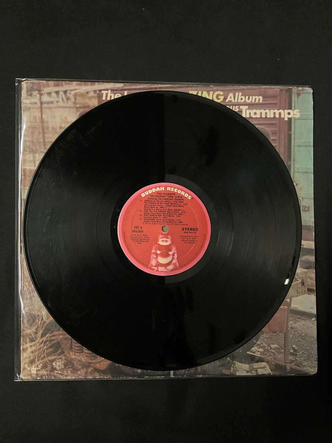 แผ่นเสียง The Trammps - The Legendary Zing Album Vinyl VG+