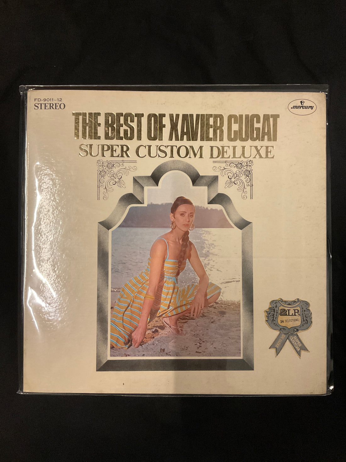 แผ่นเสียง Xavier Cugat - The Best Of Xavier Cugat - Super Custom Deluxe Vinyl VG+ 2LPs
