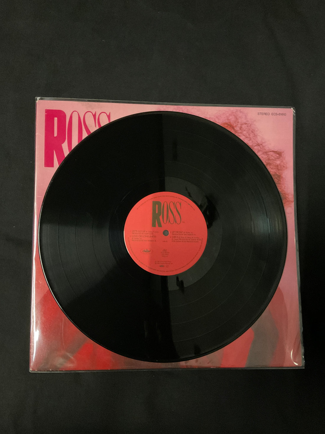 แผ่นเสียง Diana Ross - Ross Vinyl VG+