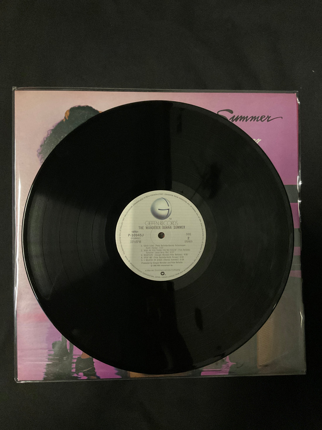 แผ่นเสียง Donna Summer - The Wanderer Vinyl VG+