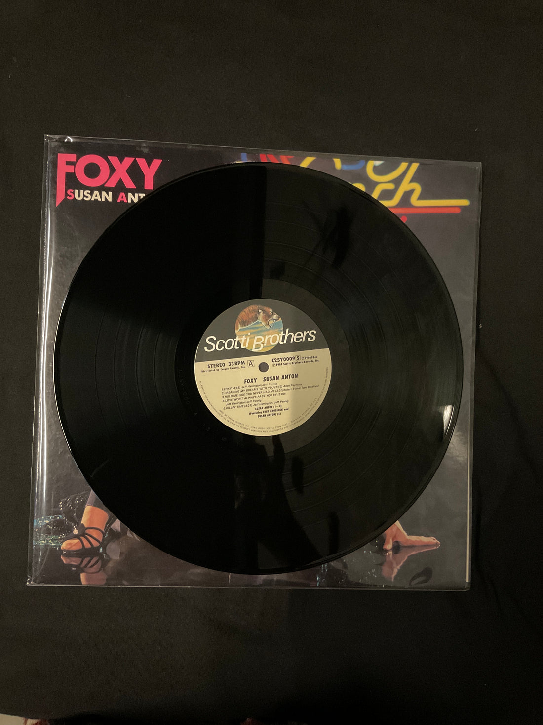 แผ่นเสียง Susan Anton - Foxy Vinyl VG+