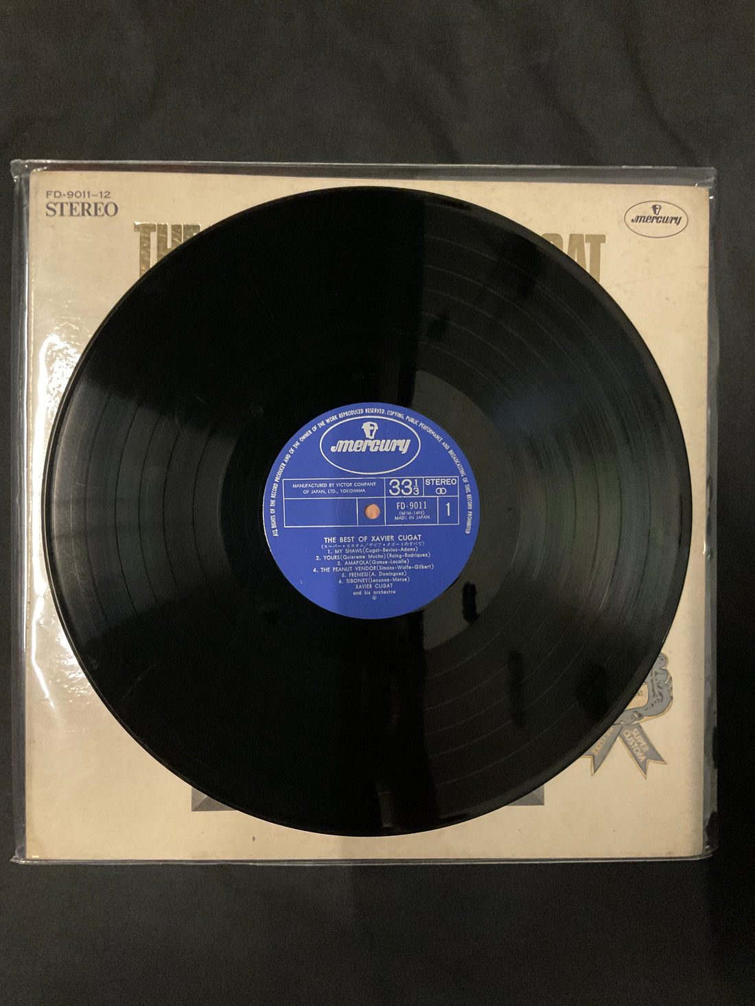 แผ่นเสียง Xavier Cugat - The Best Of Xavier Cugat - Super Custom Deluxe Vinyl VG+ 2LPs