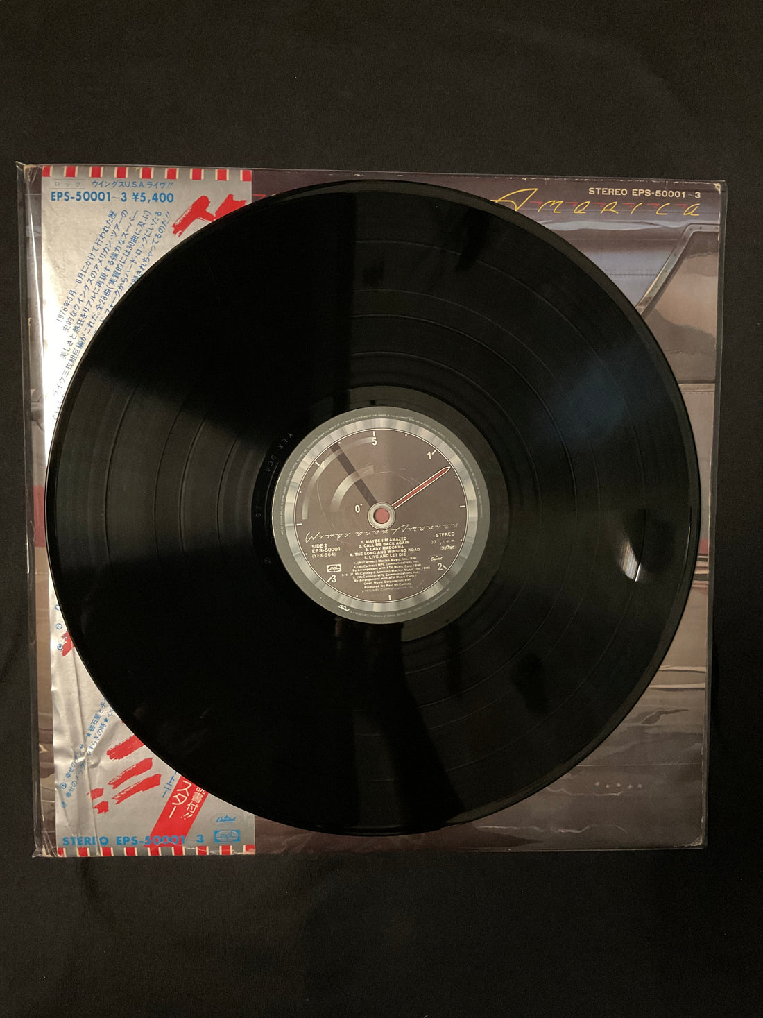 แผ่นเสียง Wings - Wings Over America Vinyl VG+ 3LPs