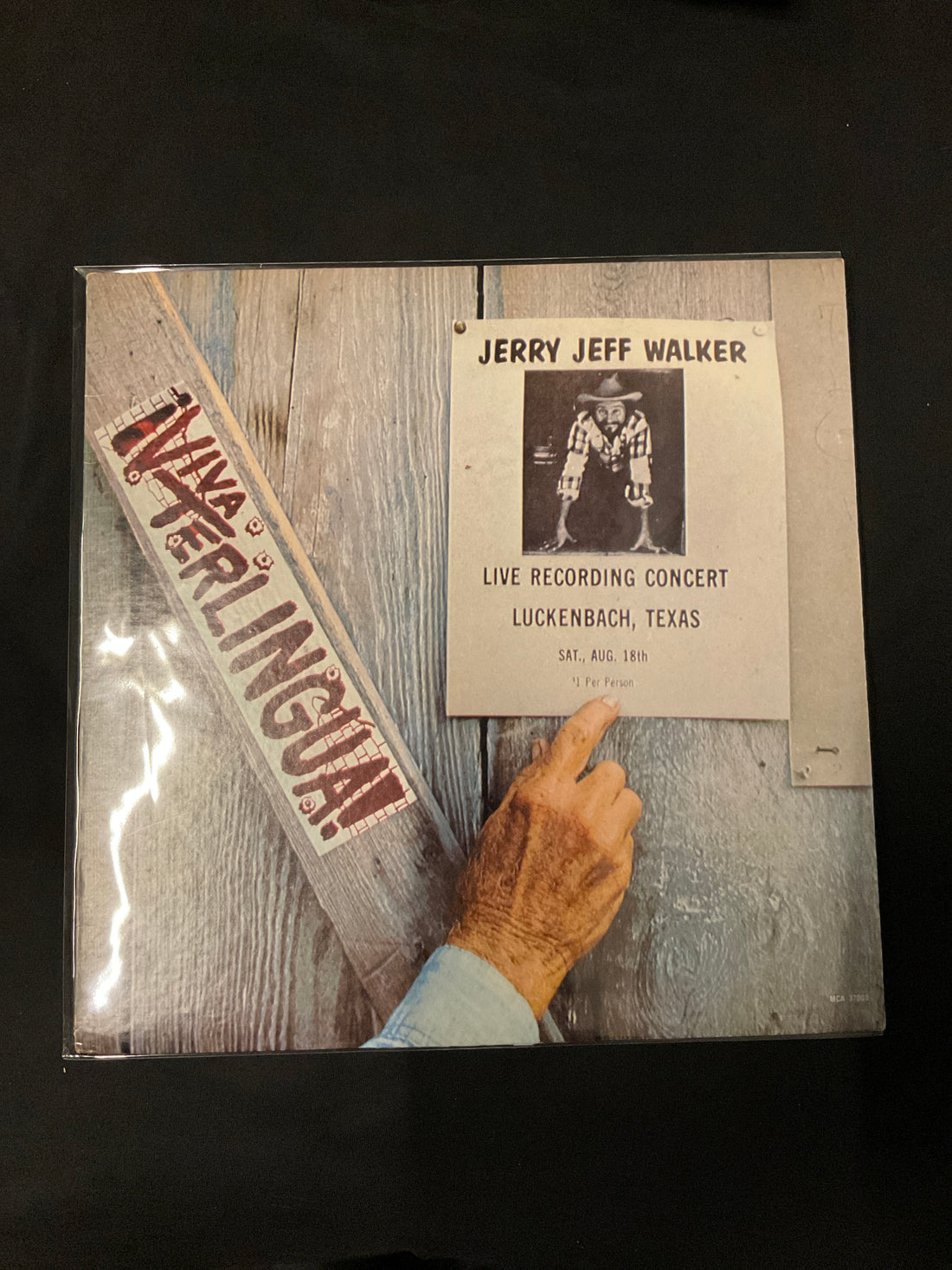แผ่นเสียง Jerry Jeff Walker - ¡Viva Terlingua! Vinyl VG+
