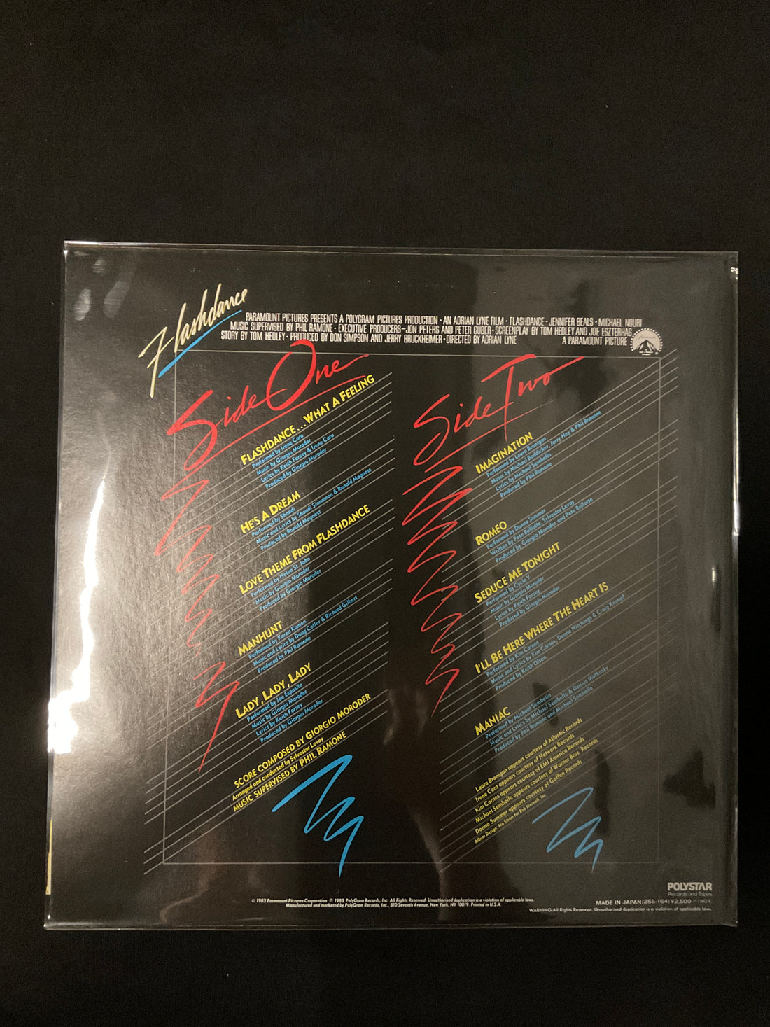แผ่นเสียง Various - Flashdance Original Soundtrack From The Motion Picture = フラッシュダンス Vinyl VG+