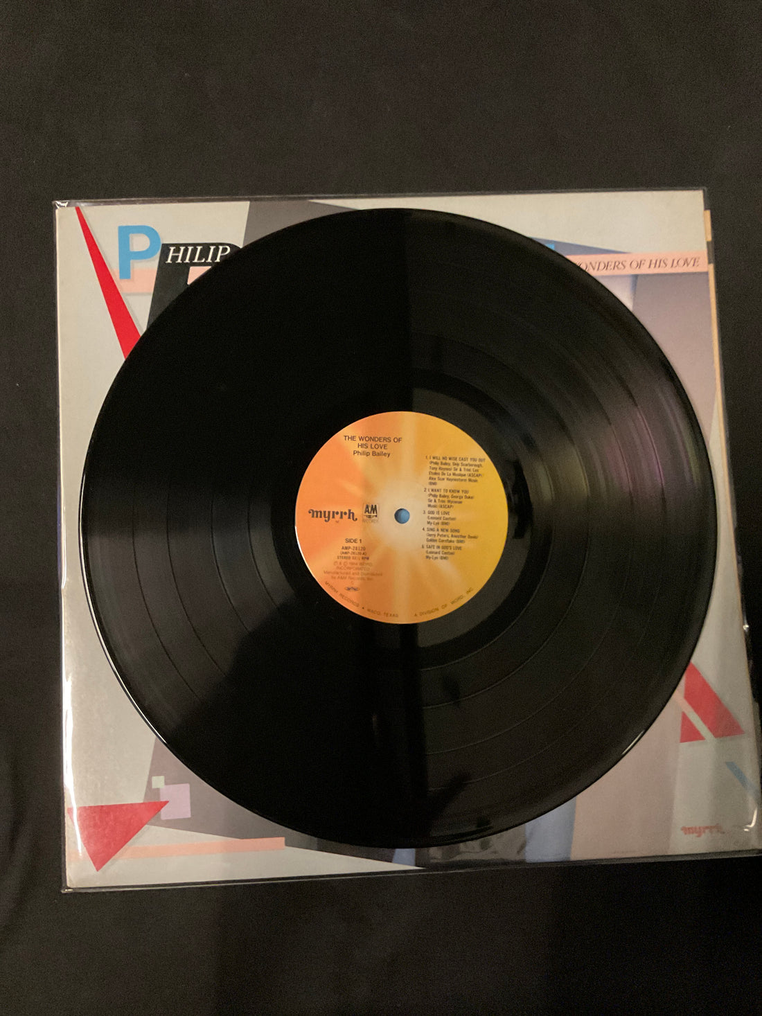 แผ่นเสียง Philip Bailey - The Wonders Of His Love Vinyl VG+