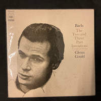 แผ่นเสียง Glenn Gould / Johann Sebastian Bach - The Two And Three Part Inventions Inventions And Sinfonias Vinyl VG+