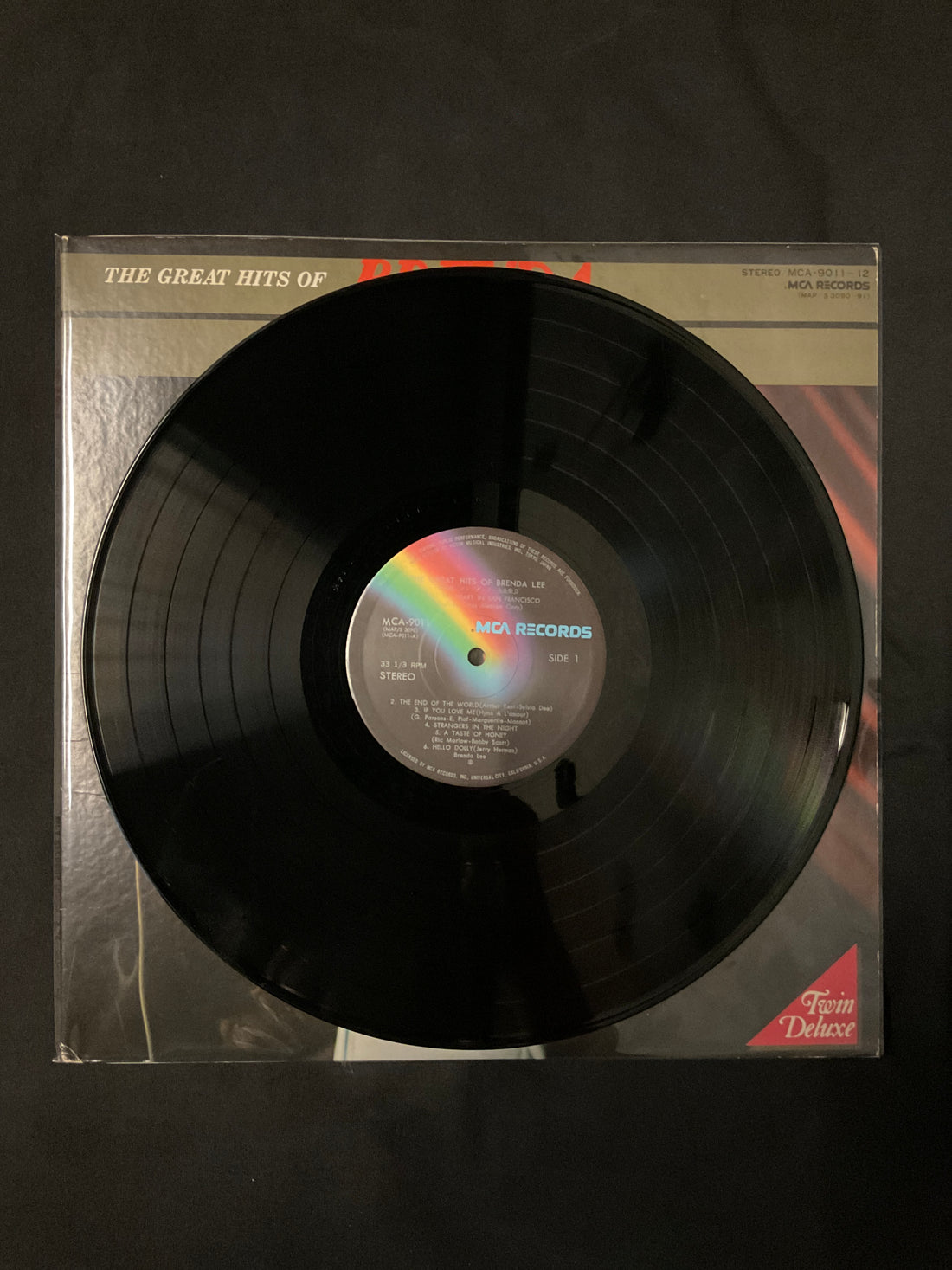 Brenda Lee - The Great Hits Of Brenda Lee Vinyl VG+