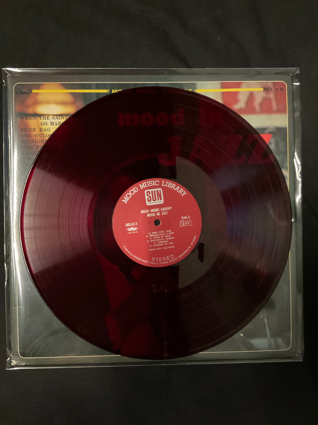 แผ่นเสียง Sunny Boy Jazz Band - Mood In Jazz Vinyl VG+