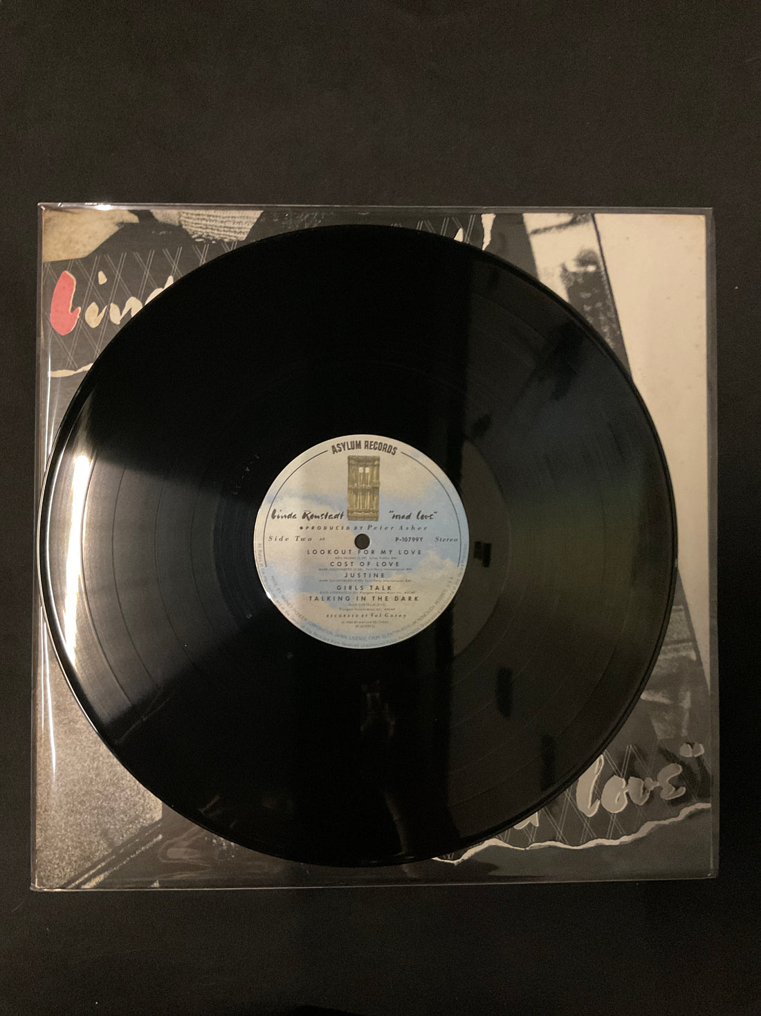 แผ่นเสียง Linda Ronstadt - Mad Love Vinyl VG+