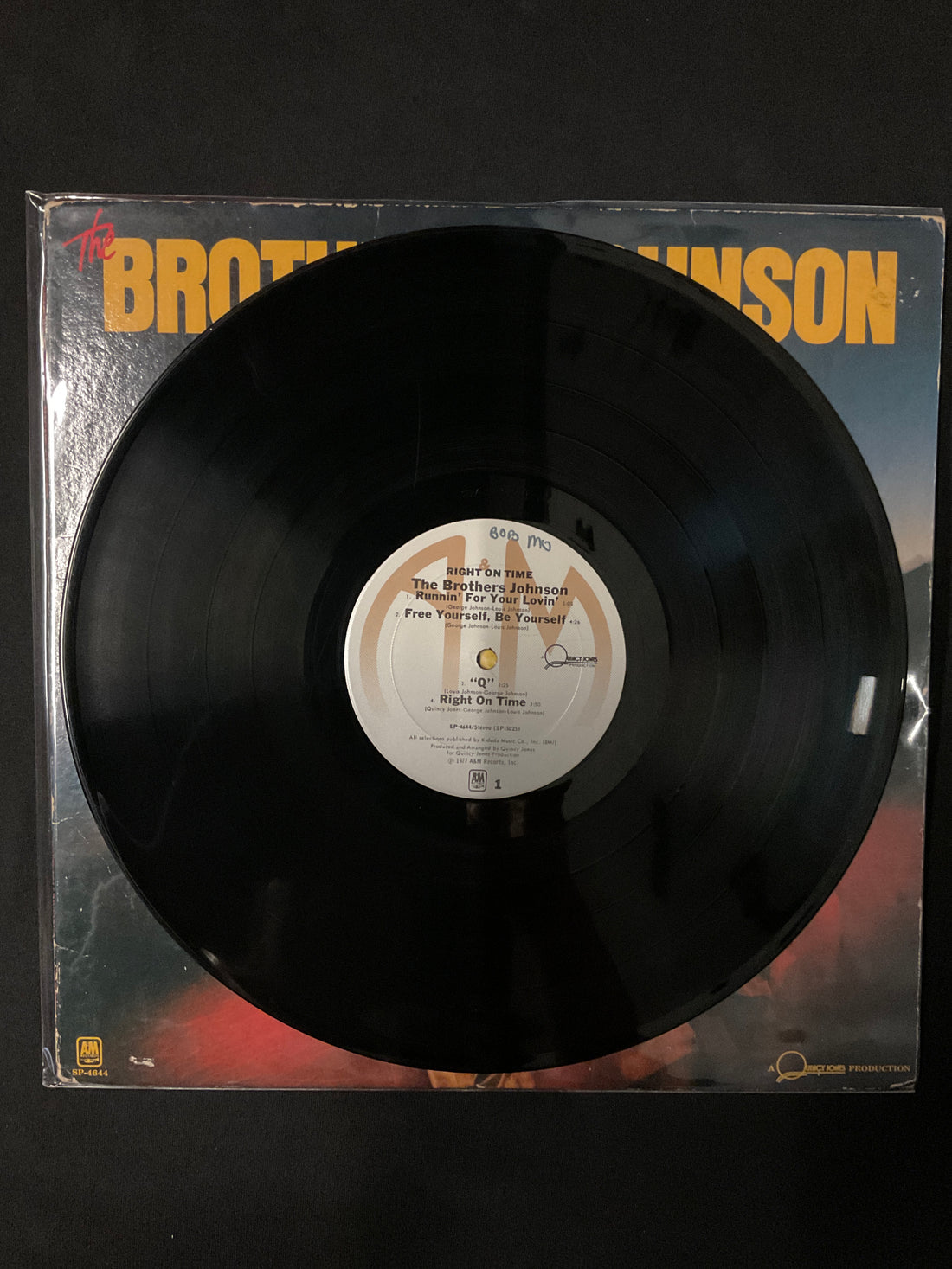 แผ่นเสียง Brothers Johnson - Right On Time Vinyl VG+