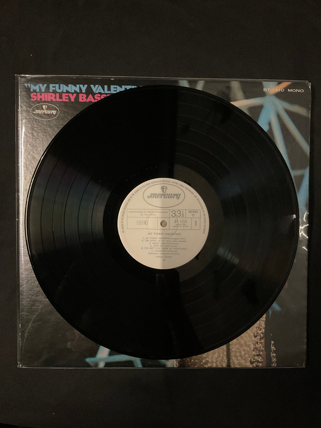 แผ่นเสียง Shirley Bassey - My Funny Valentine Vinyl VG+
