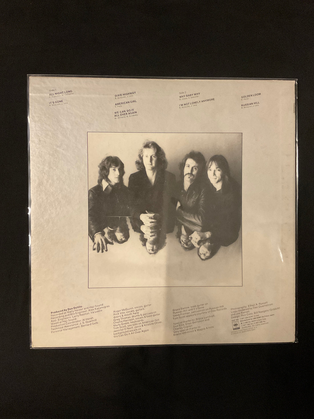 แผ่นเสียง Roger McGuinn - Thunderbyrd Vinyl VG+