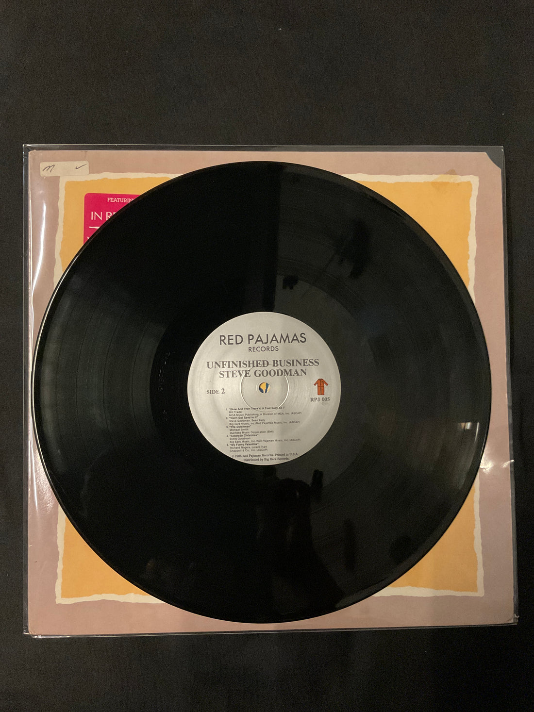 แผ่นเสียง Steve Goodman - Unfinished Business Vinyl VG+
