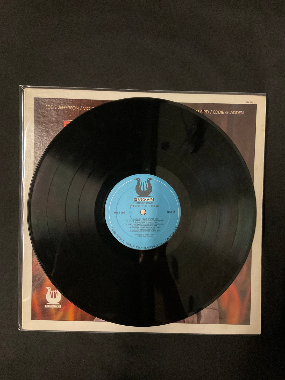แผ่นเสียง Richie Cole - Keeper Of The Flame Vinyl VG+